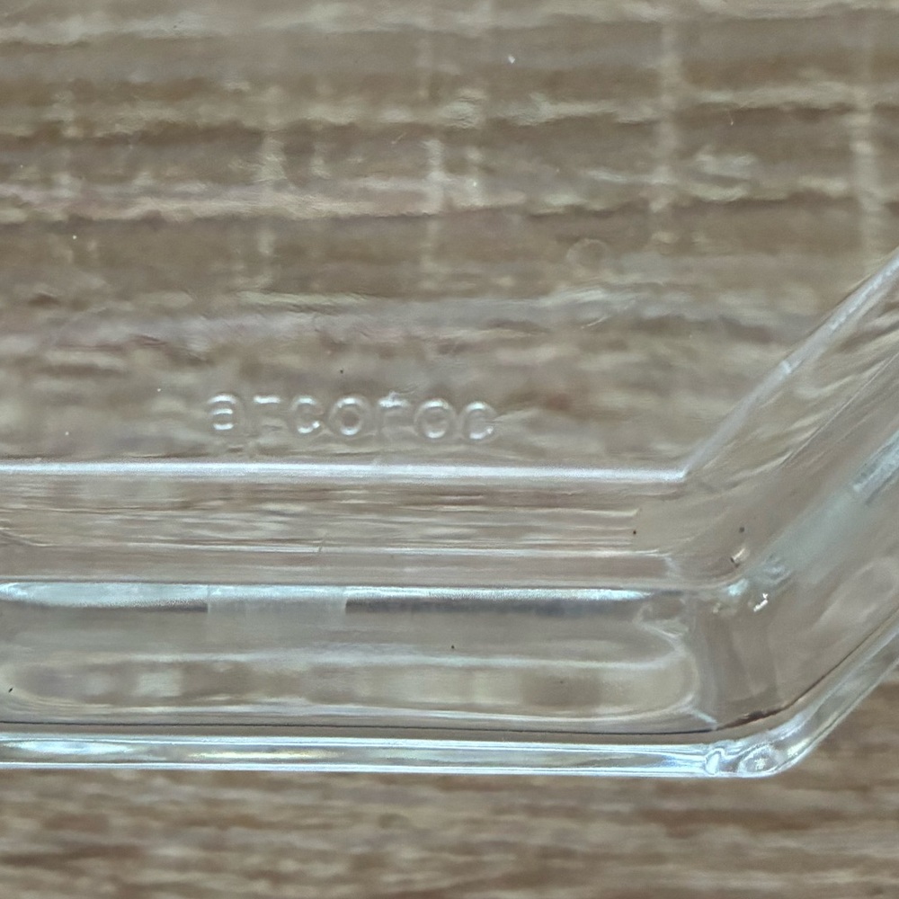 Vintage Octime Clear Sugar Bowl & Lid by Arcoroc France 🤍✨🤍✨ - Picture 4 of 8
